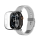 Pasek i akcesoria do zegarków AmazingThing Radix z etui Apple Watch UItra 3 49 mm clear
